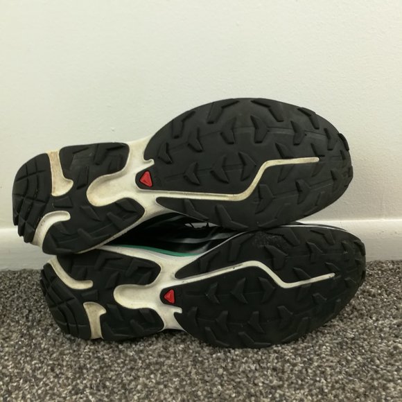 Salomon XT-6 Advanced S/LAB Black White Mint Leaf Teal Green sz 11.5 413170 - Picture 8 of 8